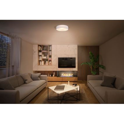 Ledvance - Iluminação de teto ORBIS PARIS 1xE27/25W/230V branco