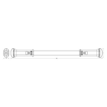 Ledvance - Iluminação de trabalho LED TUBE LED/10W/5V IP54