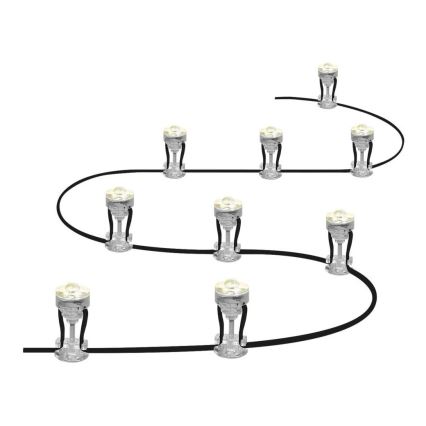 Ledvance - Iluminação decorativa exterior LED DOT 9xLED/0,7W/230V IP66