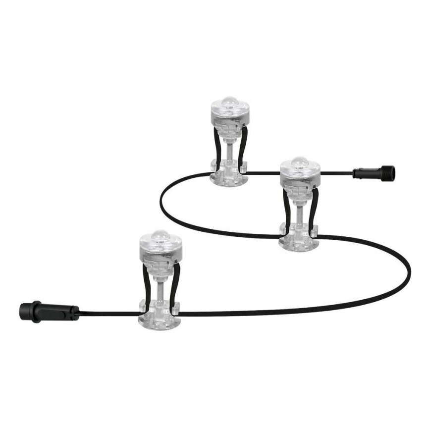 Ledvance - Iluminação decorativa exterior LED RGBW DOT 3xLED/0,7W/230V IP66
