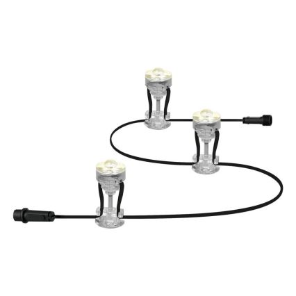 Ledvance - Iluminação decorativa exterior LED RGBW DOT 3xLED/0,7W/230V IP66
