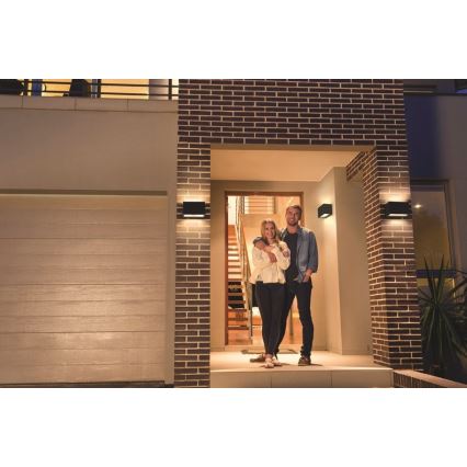 Ledvance - Iluminação de parede exterior LED RGBW com regulação BRICK LED/14W/230V Wi-Fi IP44
