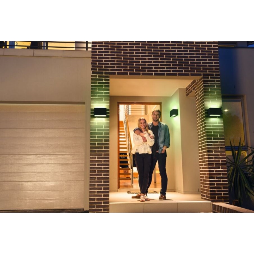 Ledvance - Iluminação de parede exterior LED RGBW com regulação BRICK LED/14W/230V Wi-Fi IP44