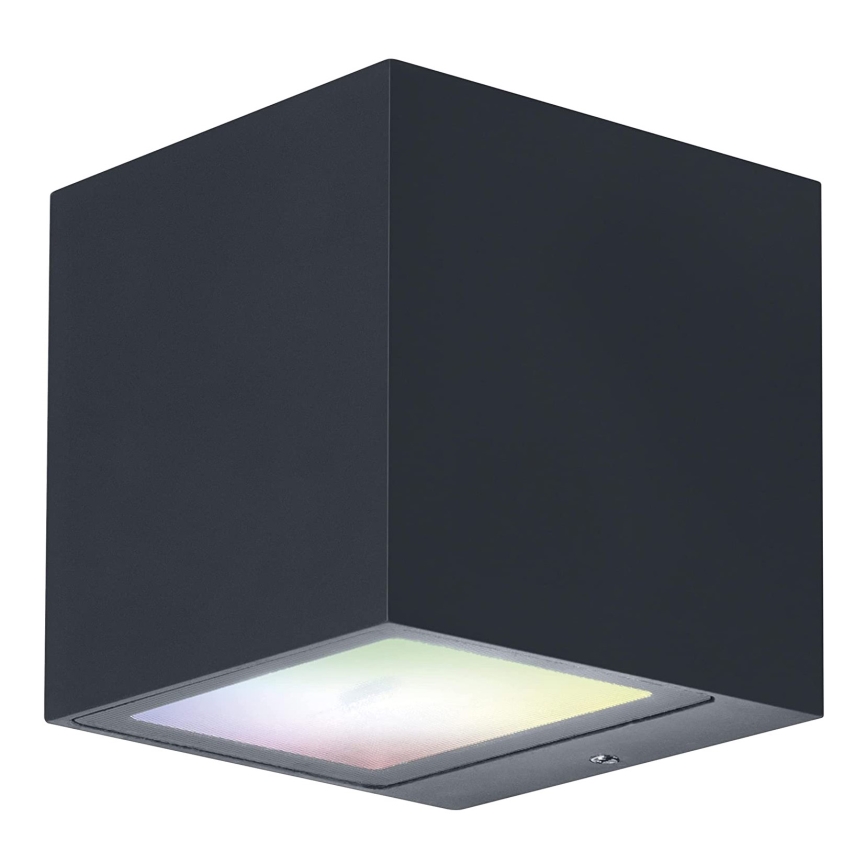 Ledvance - Iluminação de parede exterior LED RGBW com regulação SMART+ BRICK LED/14W/230V Wi-Fi IP44