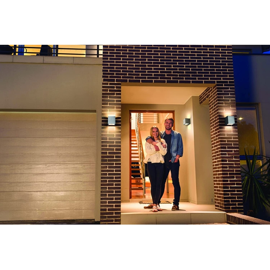 Ledvance - Iluminação de parede exterior LED RGBW com regulação BRICK LED/14W/230V Wi-Fi IP44