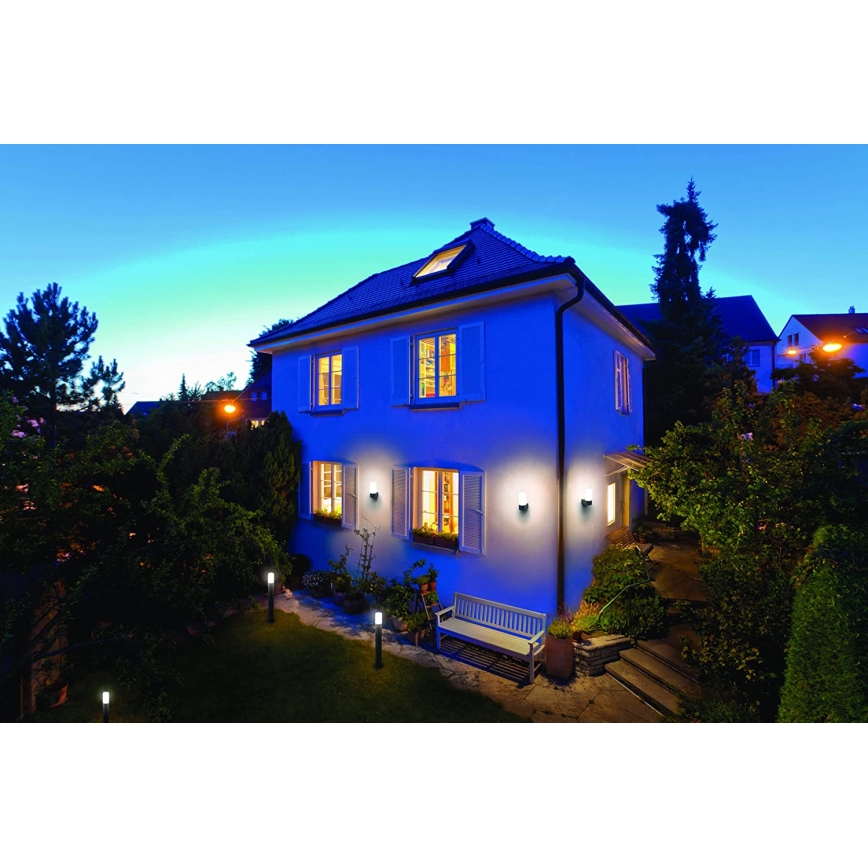 Ledvance - Iluminação de parede exterior LED RGBW com regulação SMART+ PIPE LED/10W/230V Wi-Fi IP44