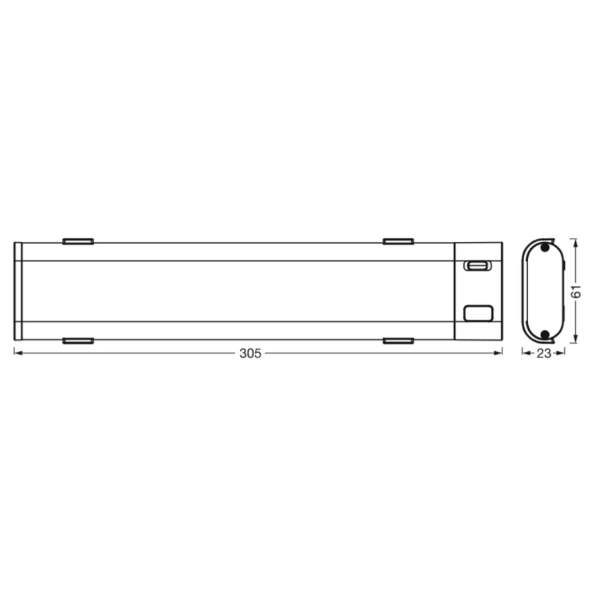 Ledvance - iluminação de armário de cozinha com sensor SMART+ UNDERCABINET LED/9W/230V 3000-6500K Wi-Fi