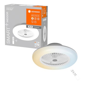Ledvance - Iluminação LED com regulação e ventoinha SMART+ LED/35W/230V Wi-Fi 3000-6500K + controlo remoto