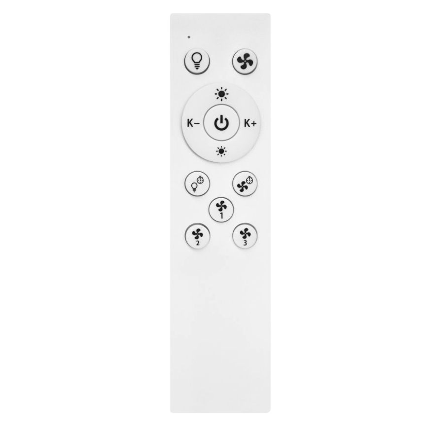 Ledvance - Iluminação de teto LED com regulação e ventoinha SMART+ LED/38W/230V 3000-6500K Wi-Fi + comando