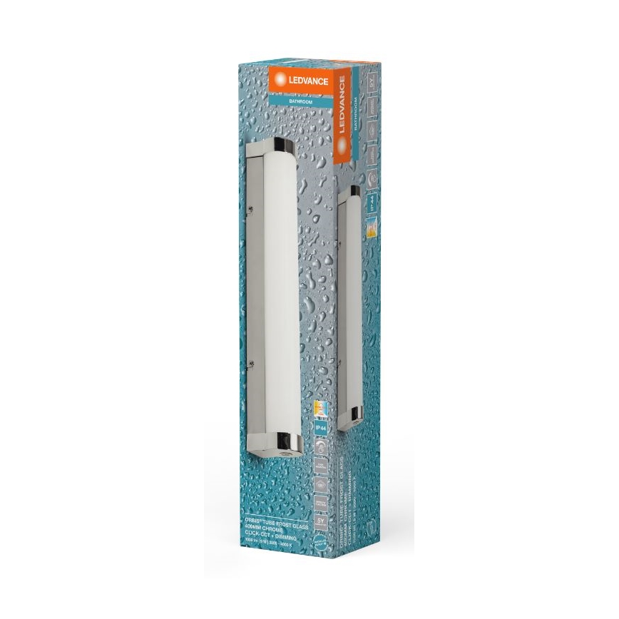 Ledvance - Iluminação LED táctil regulável para espelhos ORBIS TUBE LED/9W/230V 40 cm 3000/4000K IP44