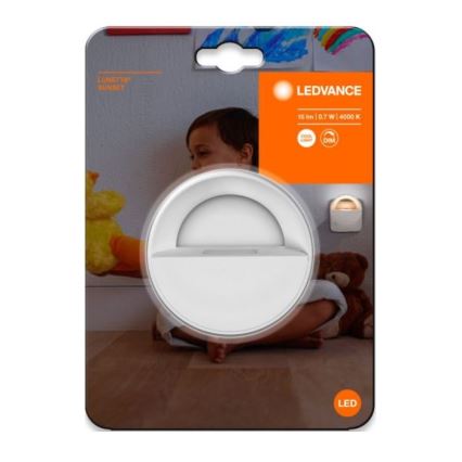 Ledvance - Iluminação noturna LED com regulação LUNETTA LED/0,7W/230V