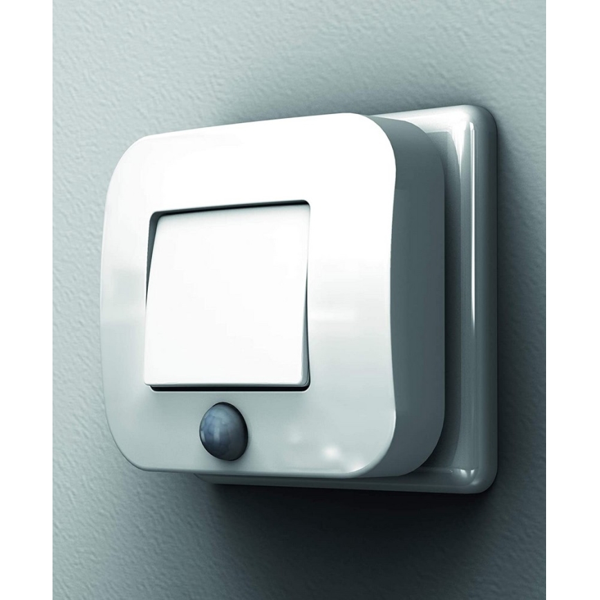 Ledvance - Iluminação noturna LED com sensor LUNETTA LED/0,7W/230V 3000K