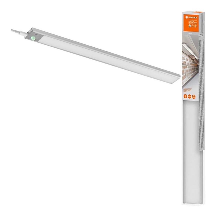 Ledvance - Iluminação para armário de cozinha LED com sensor LINEAR LED/3,2W/5V 1500 mAh 3000/4000/6500K