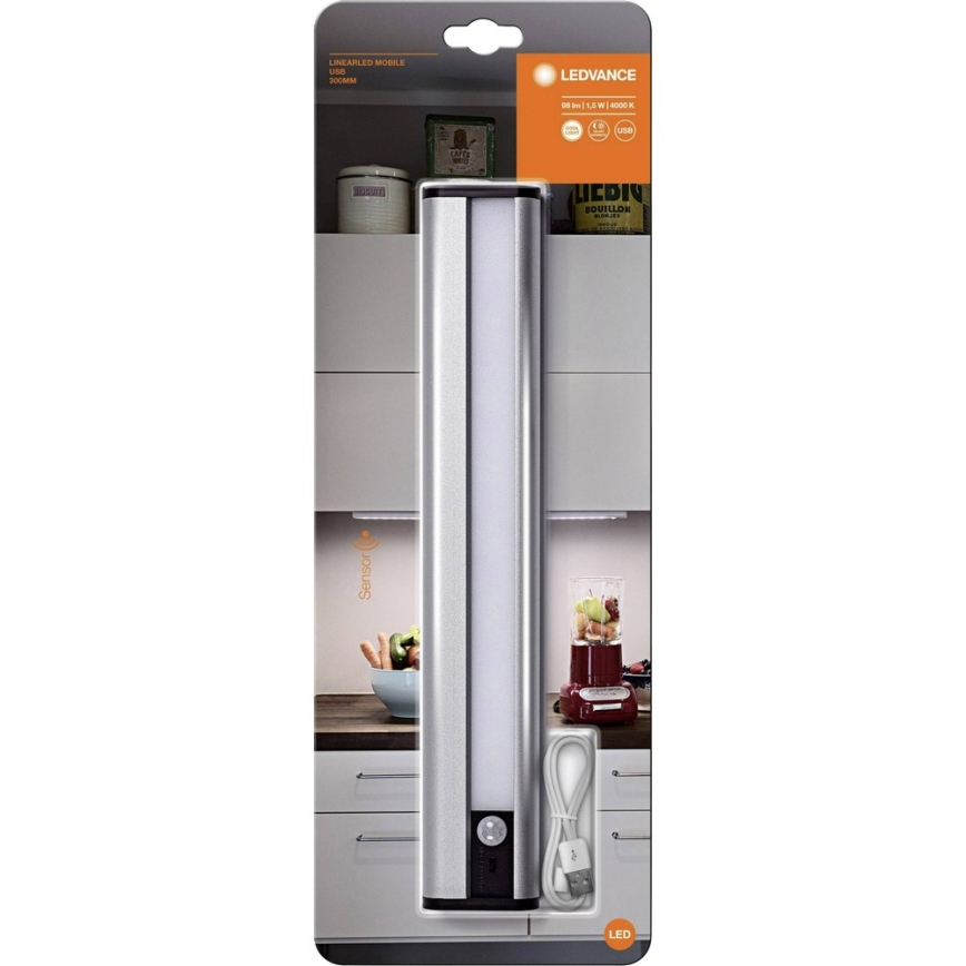 Ledvance - Iluminação para  armário de cozinha LED com uma sensor MOBILE LED/1,5W/4,2V