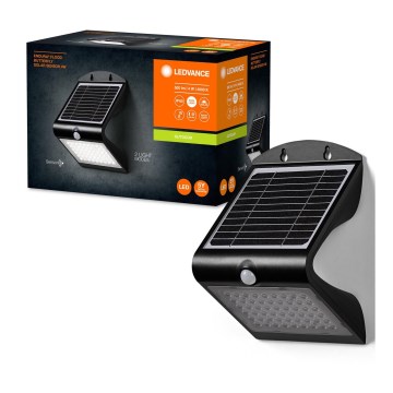 Ledvance - Iluminação solar de parede LED com sensor BORBOLETA LED/4W/3,7V IP65