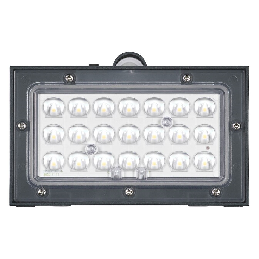Ledvance - Candeeiro de parede LED solar com sensor de movimento e anoitecer ENDURA SOLAR LED/3W/4,2V 1200 mAh IP65