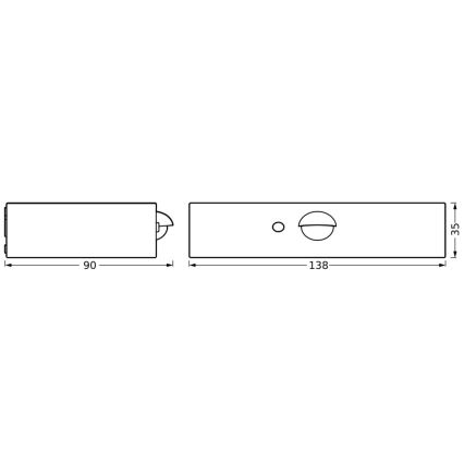 Ledvance - Candeeiro de parede LED solar com sensor de movimento e anoitecer ENDURA SOLAR LED/3W/4,2V 1200 mAh IP65