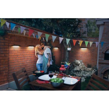 Ledvance - Iluminação solar de parede LED com sensor ENDURA SOLAR LED/6W/4,2V IP65