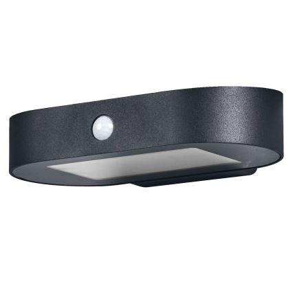 Ledvance - Candeeiro de parede LED solar com sensor de movimento e anoitecer ENDURA STYLE LED/4W/3,7V 2000 mAh IP44