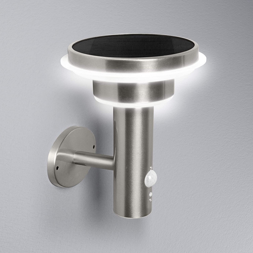 Ledvance - Iluminação solar LED com regulação e sensor de movimento e crepúsculo CIRCLE LED/6W/3,2V 2200 mAh IP44