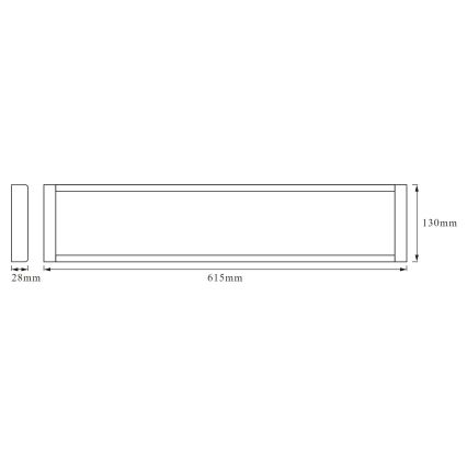 Ledvance - Iluminação suspensa LED OFFICE LINE LED/25W/230V