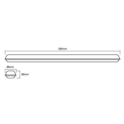Ledvance - Iluminação técnica LED SUBMARINE LED/18W/230V IP65