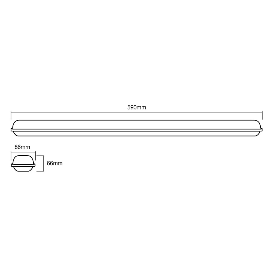 Ledvance - Iluminação técnica LED SUBMARINE LED/18W/230V IP65