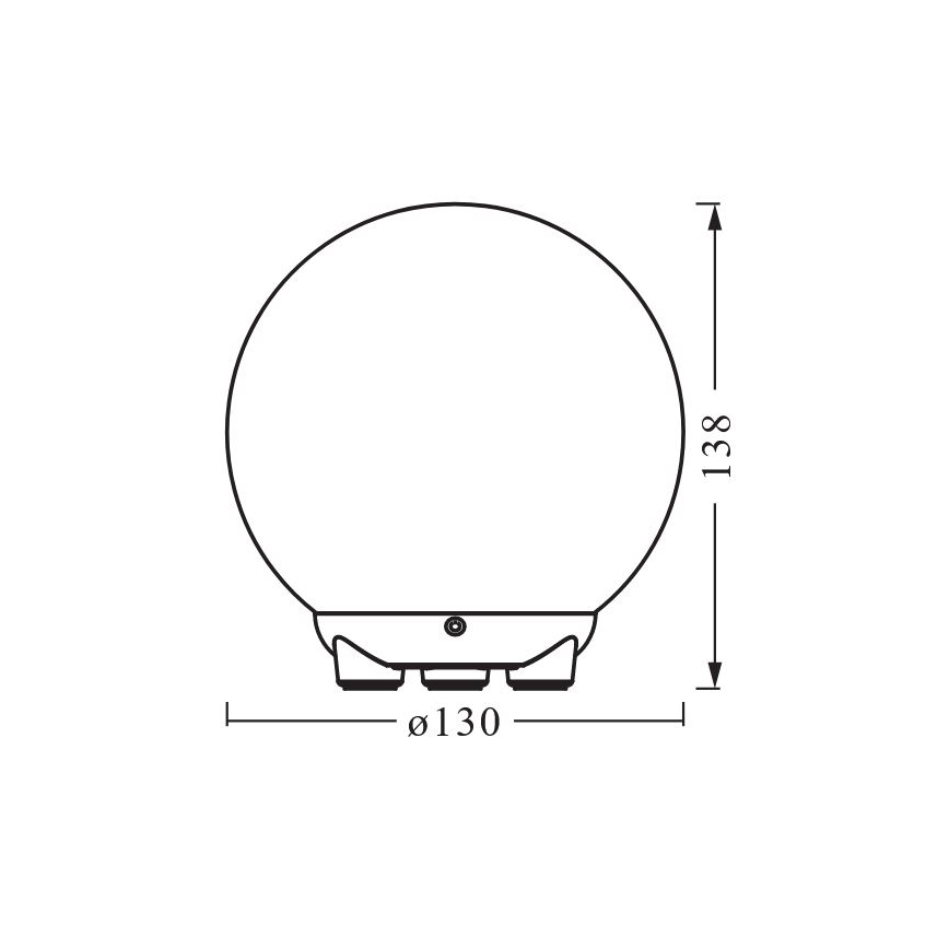 Ledvance - Lâmpada de mesa recarregável SMART+ MAGIC LED RGBW regulável/2,5W/5V 2200-6500K Wi-Fi