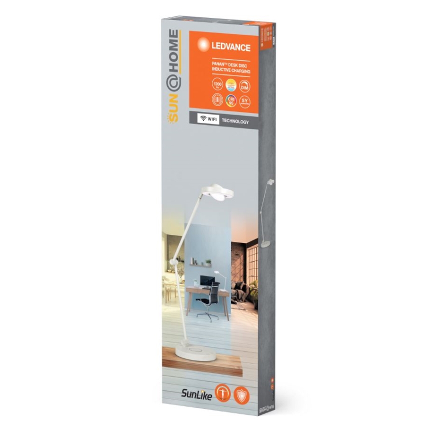 Ledvance - Candeeiro de mesa táctil LED com regulação SUN@HOME LED/20W/230V 2200-5000K CRI 95 Wi-Fi