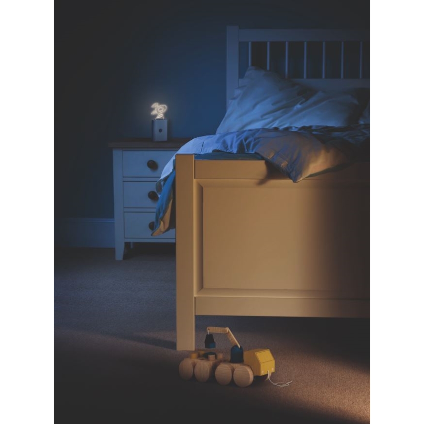 Ledvance - LED Iluminação de orientação para criança com sensor NIGHTLUX LED/0,2W/4,5V 3000K