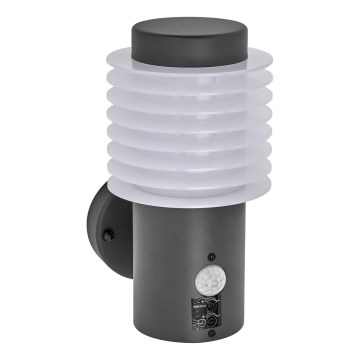 Ledvance - LED Iluminação para parede exterior com sensor RONDO LED/9,5W/230V IP44