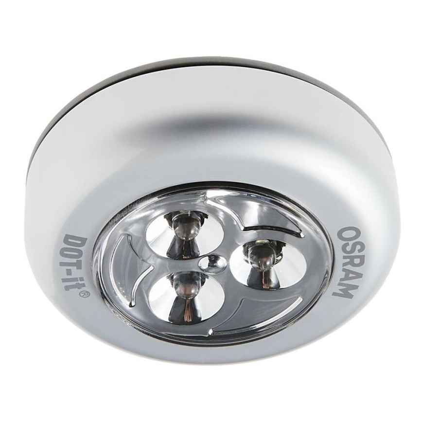 Ledvance - LED Iluminação táctil de orientação DOT-IT LED/0,2W/3xAAA