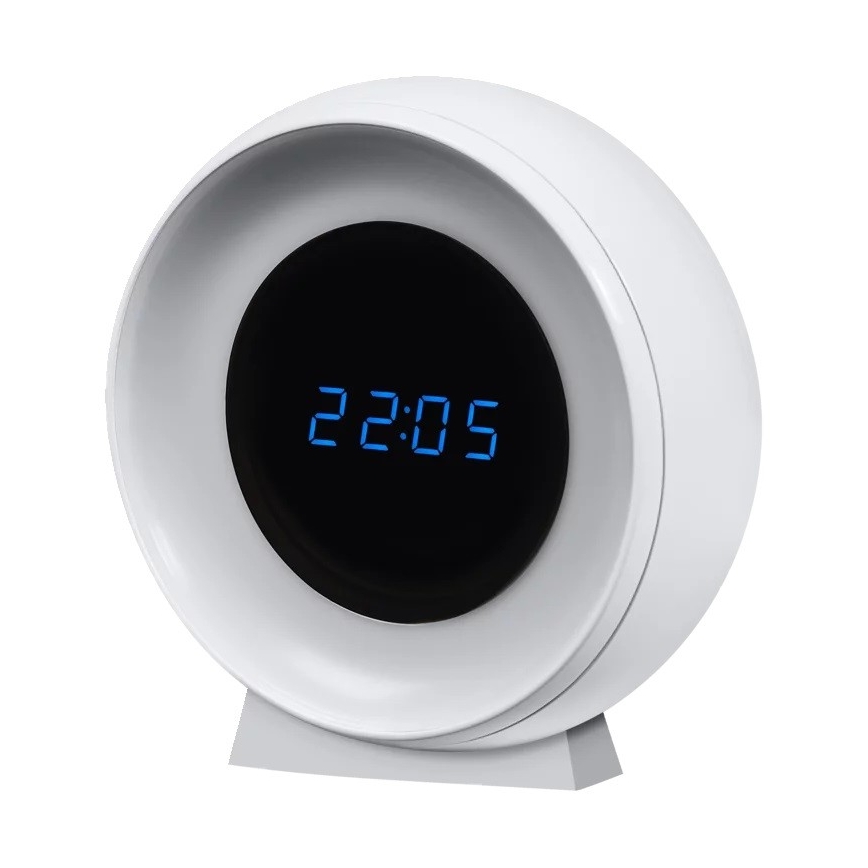Ledvance - Relógio Digital LED com Iluminação NIGHTLUX LED/0,3W/5V 1000mAh 3000/4000/6500K