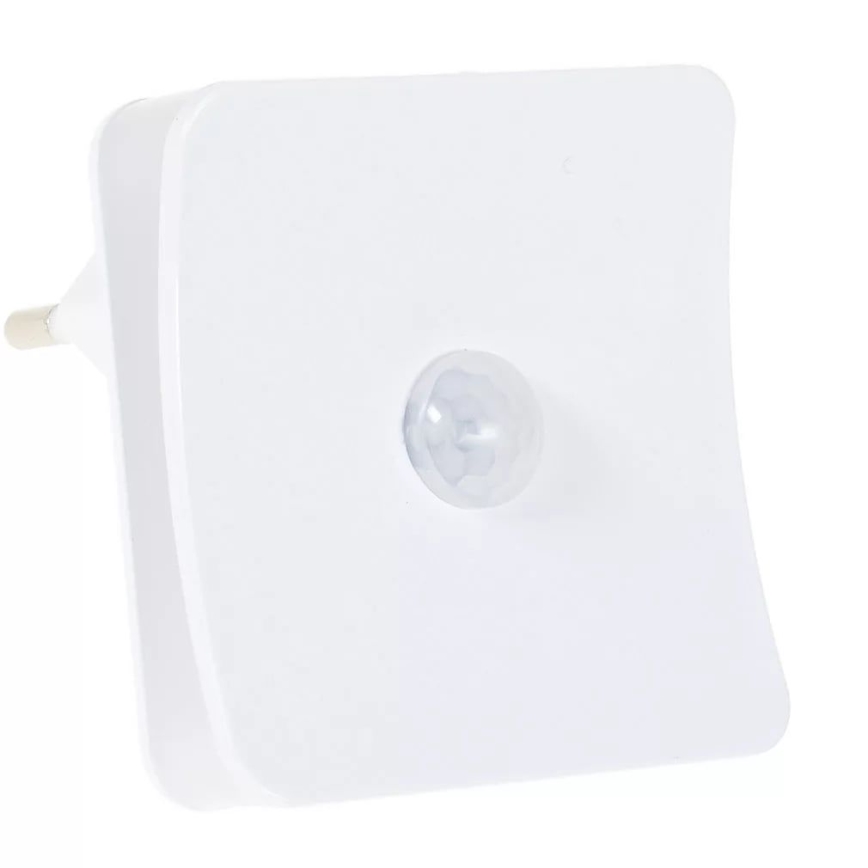 Ledvance - Luminária de orientação LED RGB para tomada com sensor LUNETTA LED/0,3W/230V
