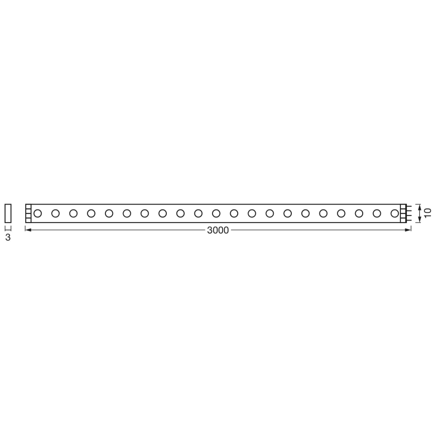 Ledvance - LED RGB Tira com regulação FLEX AUDIO 3m LED/12,5W/230V + controlo remoto