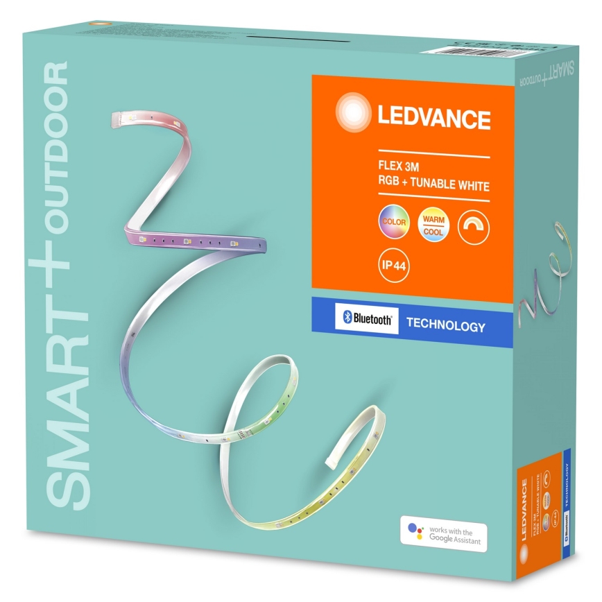 Ledvance - LED RGB+TW Regulação exterior tira SMART+ FLEX 3m LED/12W/230V 2000K-6500K IP44 Bluetooth