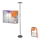 Ledvance - LED RGBW Candeeiro de chão com regulação SMART+ FLOOR LED/13,5W/230V 2700-5000K Wi-Fi