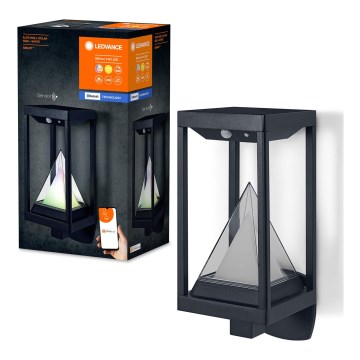 Ledvance - LED RGBW Iluminação de parede solar com regulação e sensor SMART+ ALPS LED/6W/3,7V 3000K IP44