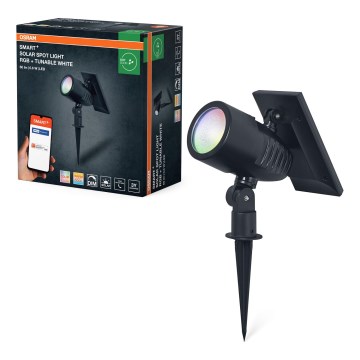 Ledvance - LED RGBW Lâmpada solar dimerizável SMART+ SOLAR LED/0,6W/3,7V 2000 mAh 3000-6500K IP44