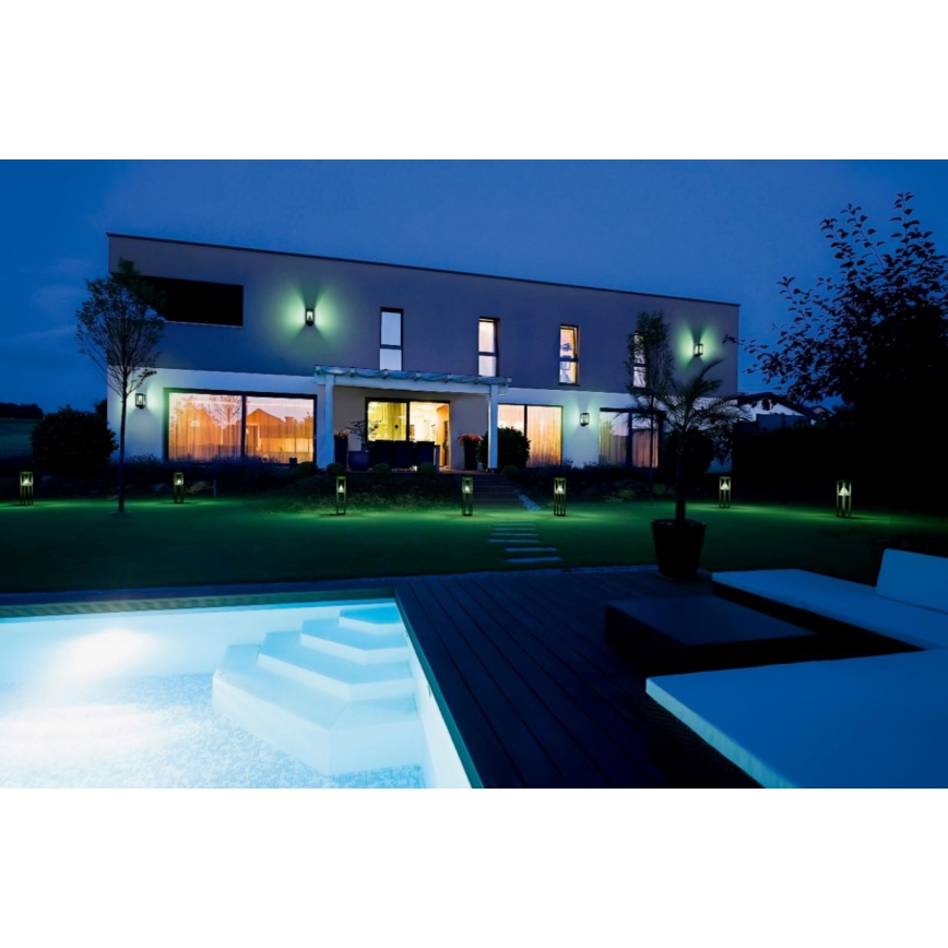 Ledvance - LED RGBW Iluminação de parede solar com regulação e sensor SMART+ ALPS LED/6W/3,7V 3000K IP44