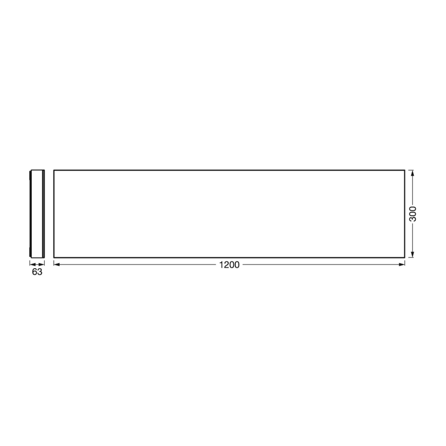 Ledvance - Luminária de teto LED dimável SMART+ FRAMELESS LED/38W/230V 3000-6500K Wi-Fi