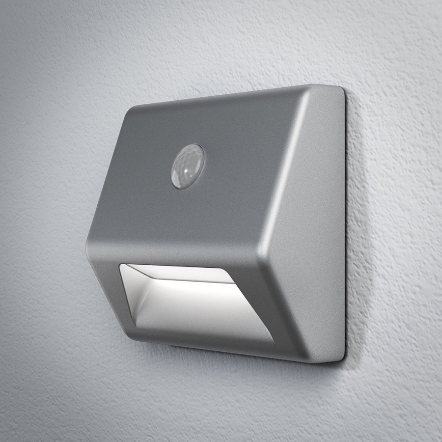 Ledvance - Luz de escadas LED com sensor NIGHTLUX LED/0,25W/4,5V IP54