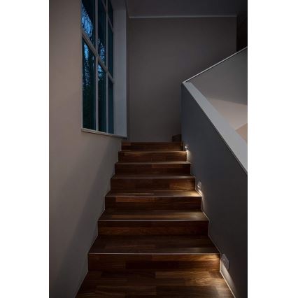 Ledvance - Luz de escadas LED com sensor NIGHTLUX LED/0,25W/4,5V IP54