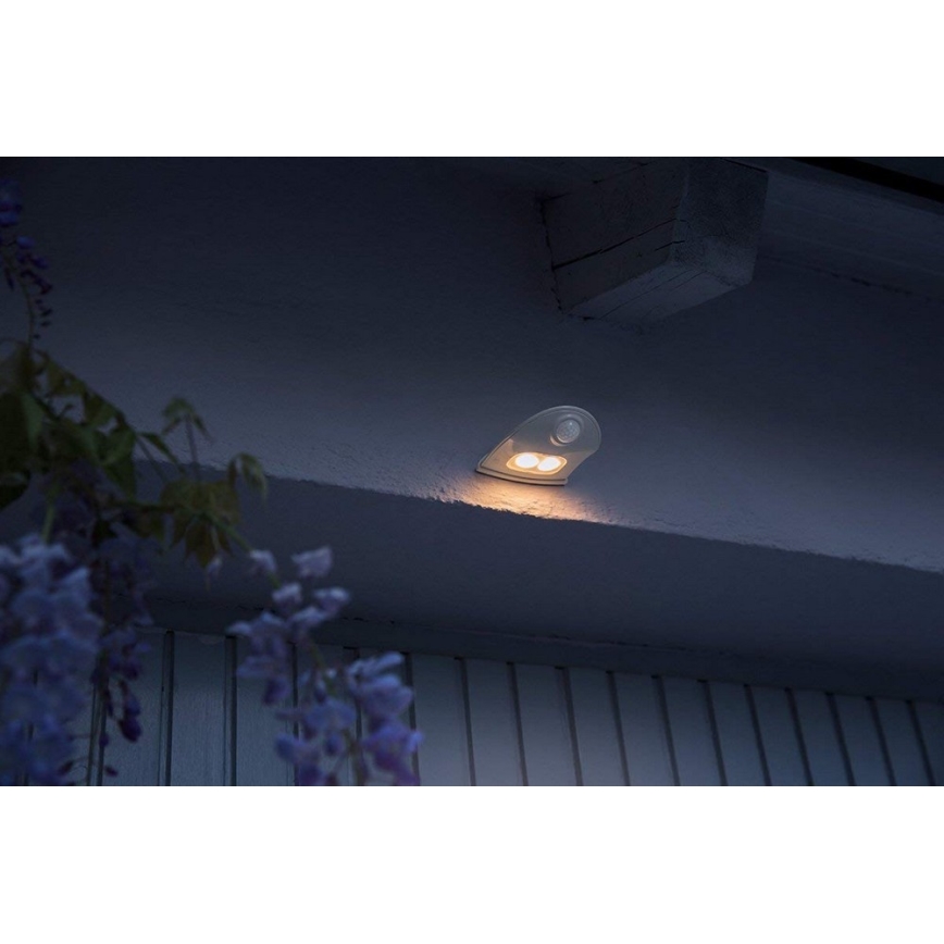 Ledvance - Luz de parede LED de exterior com sensor DOORLED LED/1W/4,5V IP54