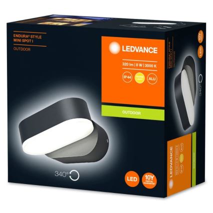 Ledvance - Luz de parede LED de exterior ENDURA LED/8W/230V IP44