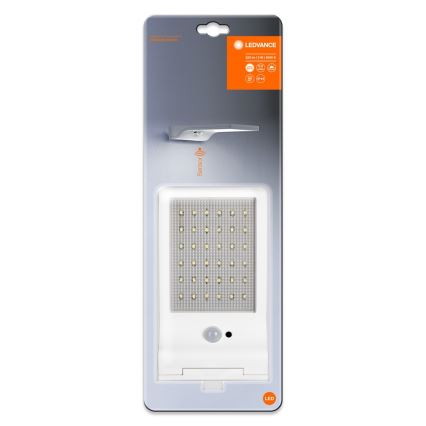 Ledvance - Luz de parede solar com sensor LED DOORLED LED/3W/3,3V IP44