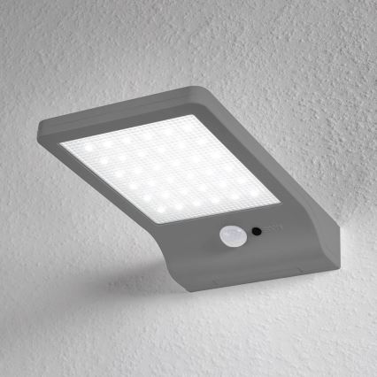 Ledvance - Luz de parede solar com sensor LED DOORLED LED/3W/3,3V IP44