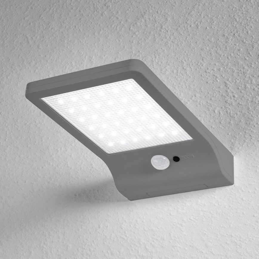 Ledvance - Luz de parede solar com sensor LED DOORLED LED/3W/3,3V IP44
