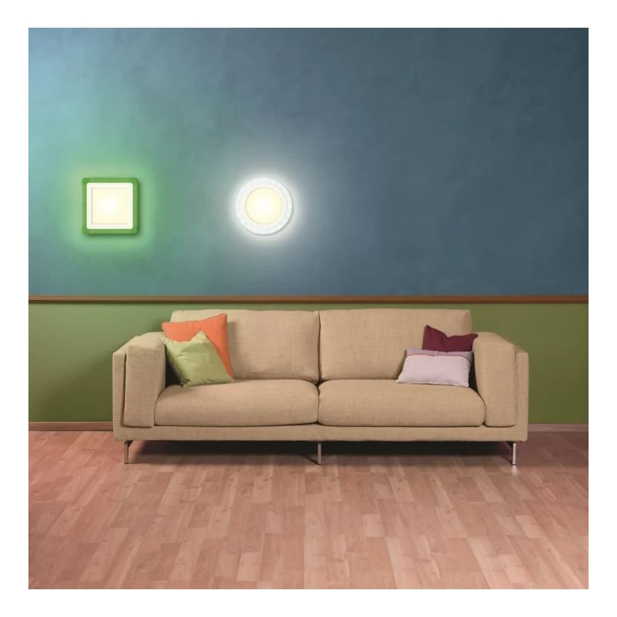 Ledvance - Luz de teto de inundação RGB LED LED/19W/230V + RC