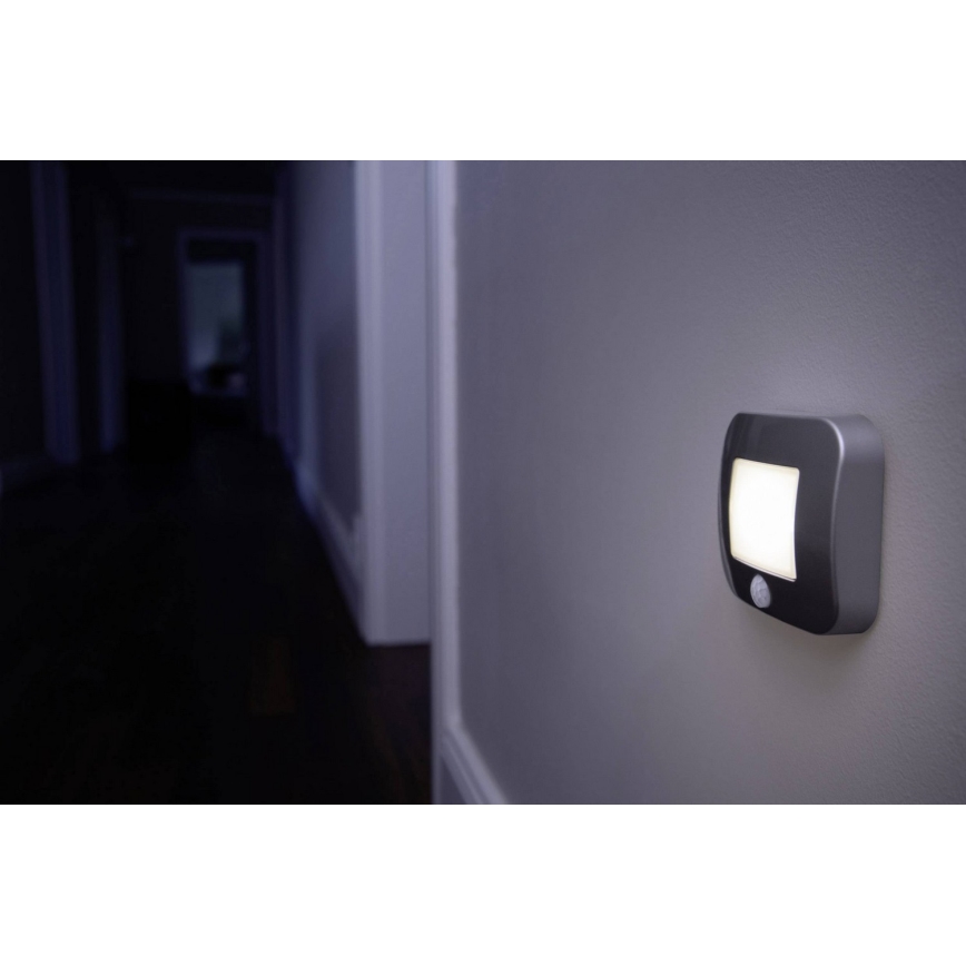 Ledvance - Luz noturna com sensor LED NIGHTLUX LED/0,25W/3xAAA